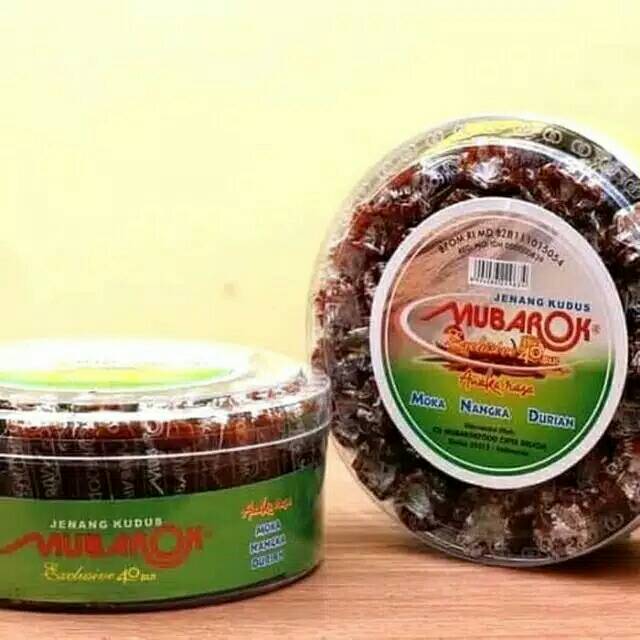 

Jenang mubarok toples isi 40 pcs