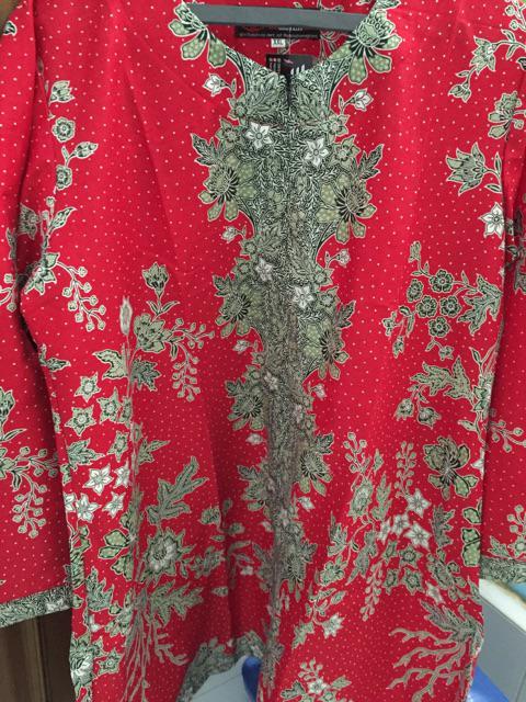 Dress Batik Tunik Sakura Warna