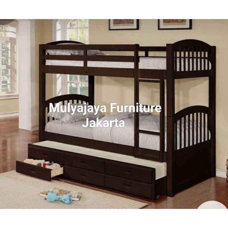 RANJANG SUSUN KAYU JATI SORONG LACI