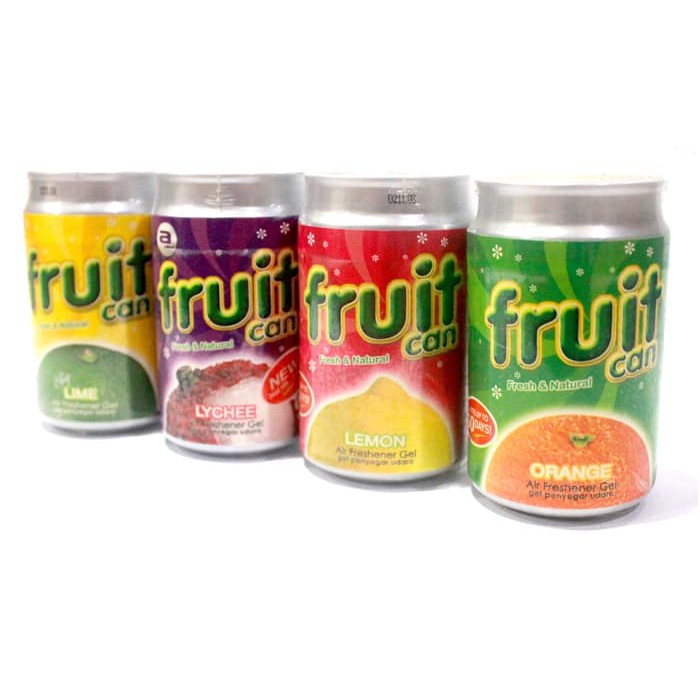 Fruit Can Car Freshener Parfum Mobil Lucu