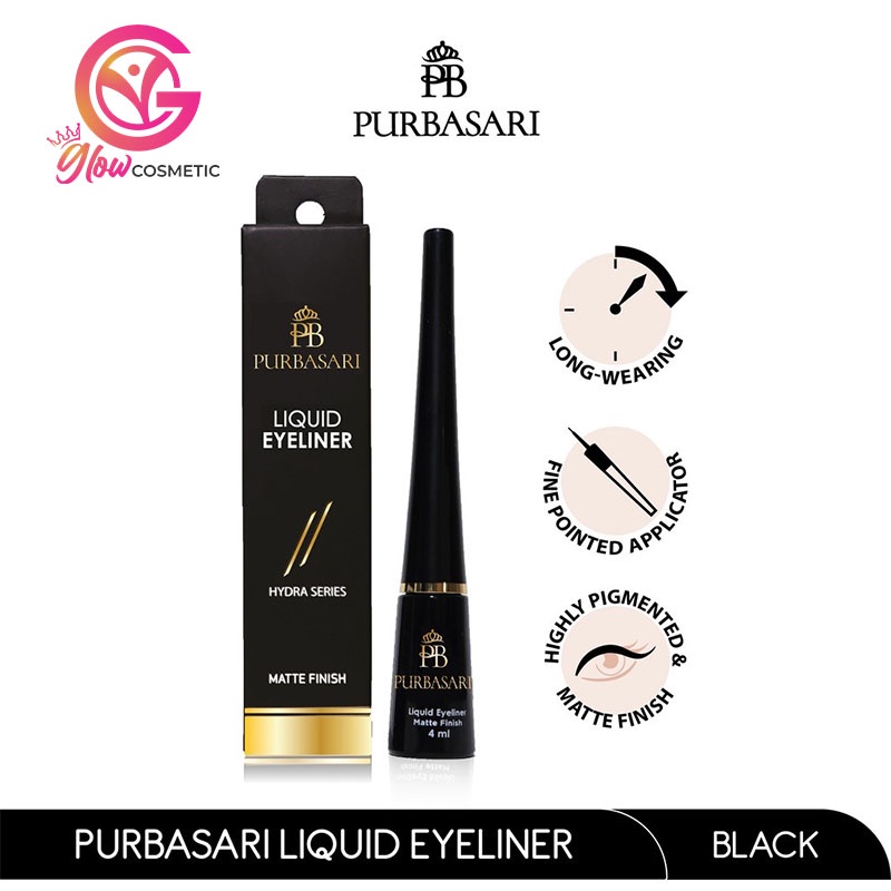 PURBASARI LIQUID EYELINER HYDRA SERIES MATTE FINISH 4ML