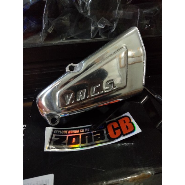 air scoop byson set breket pnp mesin gl megapro tiger series / manisan mesin honda