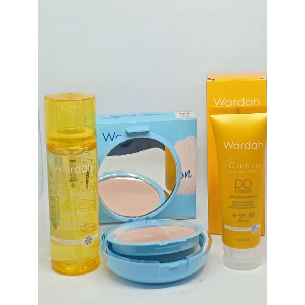 skin care wardah isi 3pcs