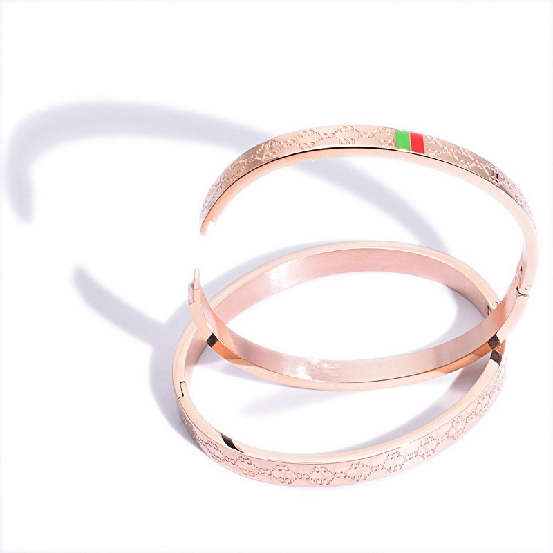 Gelang Titanium  Keroncong Polos / Gelang Korea Style / Gelang Titanium Terbaru Murah