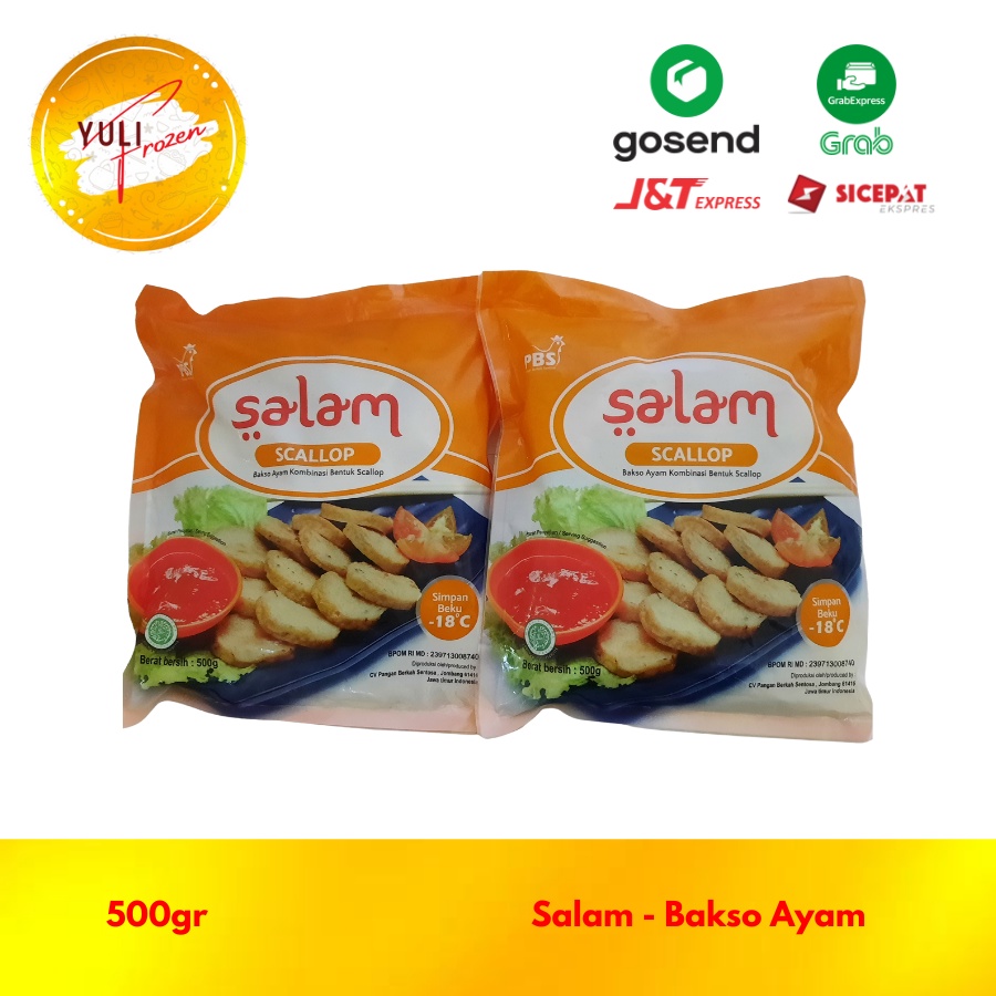 

Salam - Bakso Ayam Scallop 500gr