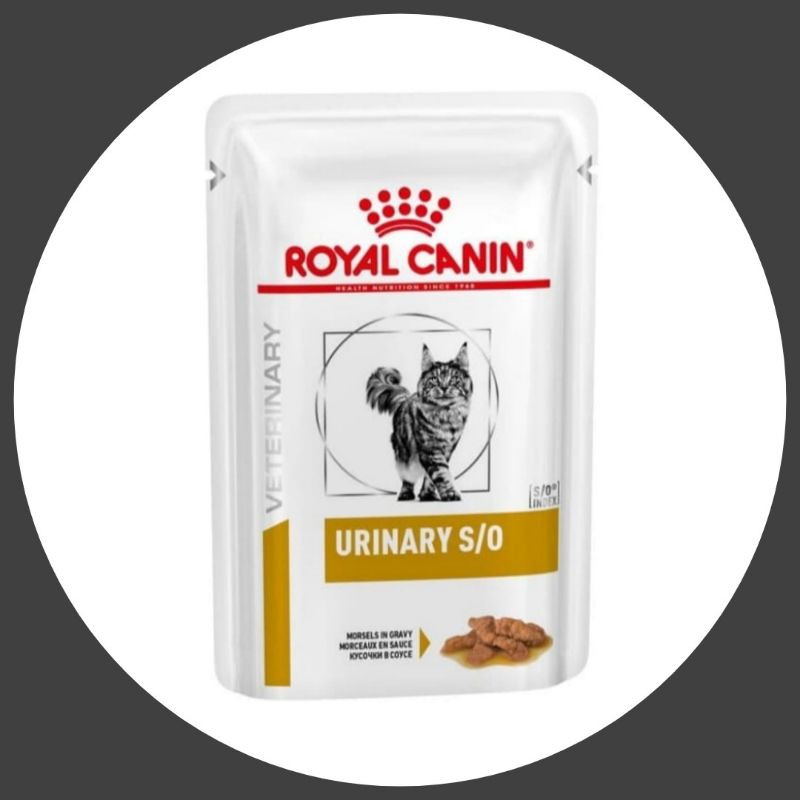 Royal Canin Urinary S/O Pouch 100gr / Makanan Kucing Basah Sachet / wet food