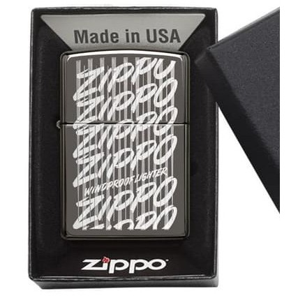 Zippo Original USA 29631 Script Engrave - Stok Lengkap Garansi Resmi