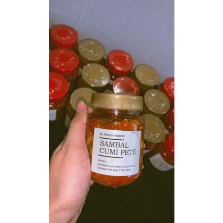 

Sambal Cumi Asin/cumi pete 200ml HARGA PROMO