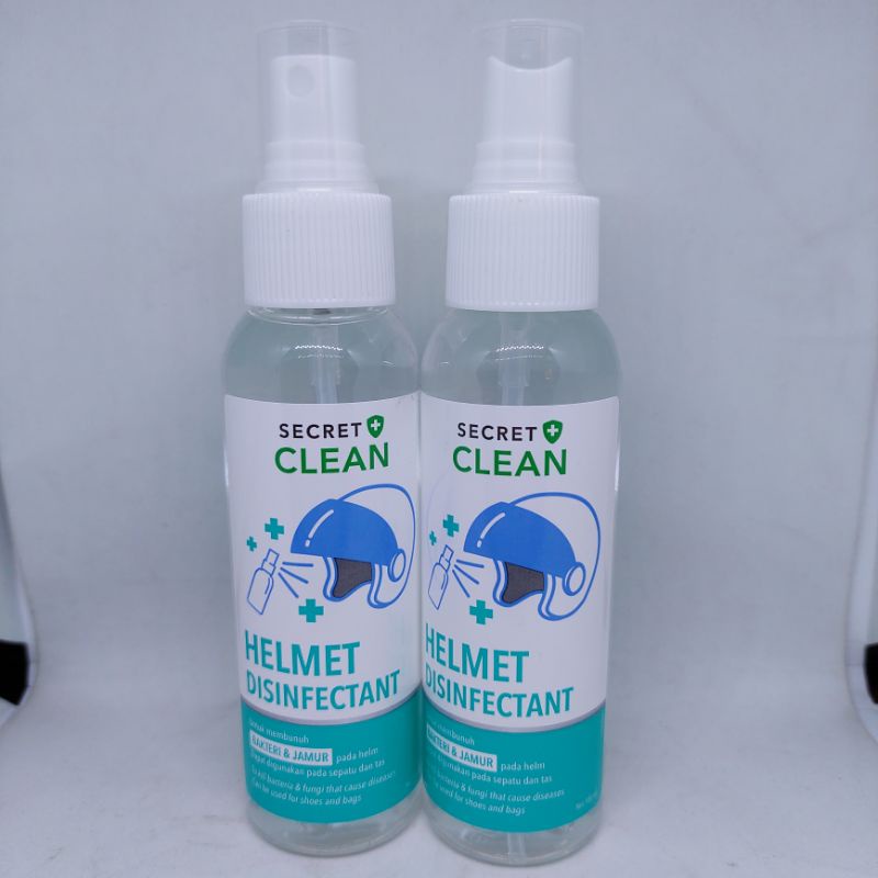 Secret Clean Helmet Disinfectant 100ml / disinfektan spray helm