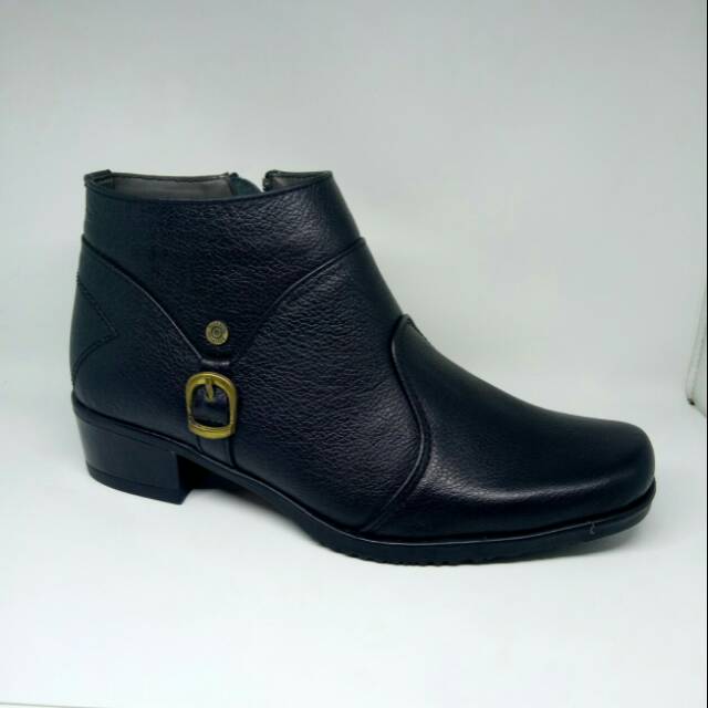 Diskon (ATM) Sepatu Boot Wanita Kulit Kerja Scorpion S503 Terlaris Terkini Termuurah 2026