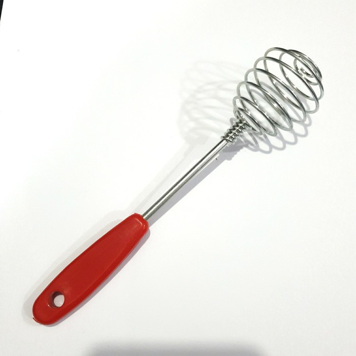 KOCOKAN TELUR SPIRAL GAGANG PLASTIK (SMALL)