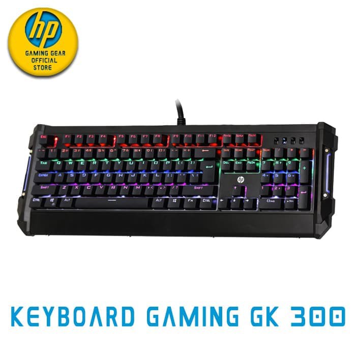 Jual HP Keyboard Mechanical GK300 Gaming Keyboard