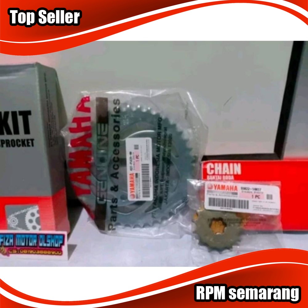 Gear set paket Yamaha Fizr - F1zr Original YGP - RPMsemarang1 Promo Murah