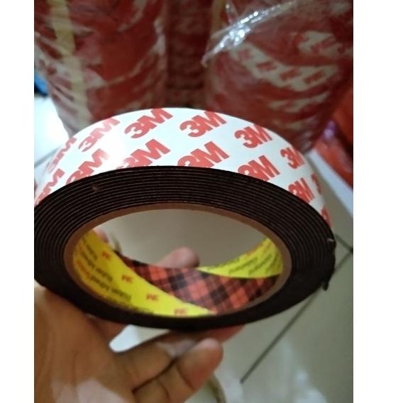 

Double Tape PE Foam 3M Black / White T1mm 24mmX4m Double Tape Foam 3M 10mmX4m Hitam / Putih Murah ㅈ