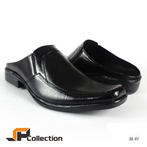 Selop SPATOO SL 01 Kulit Sapi Asli Selop Sandal Formal Cocok Untuk Formal dan Santai