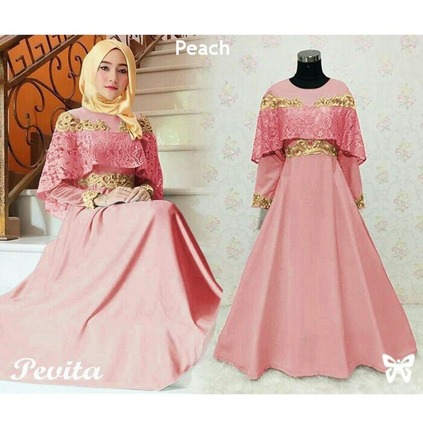HOPYLOVY - Gamis Wanita Pevita Dress