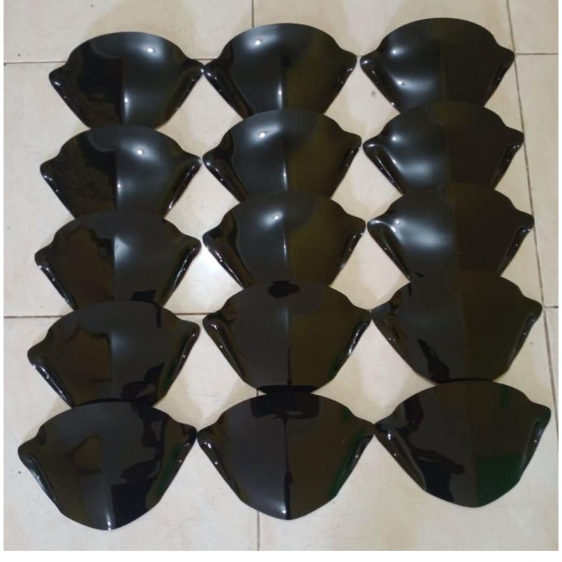 VISOR BEAT KARBU HITAM BAHAN AKRILIK , Visor Beat Old , Visor Beat Karbu Hitam, Visor Beat