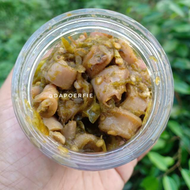 

Sambal cumi ijo mini