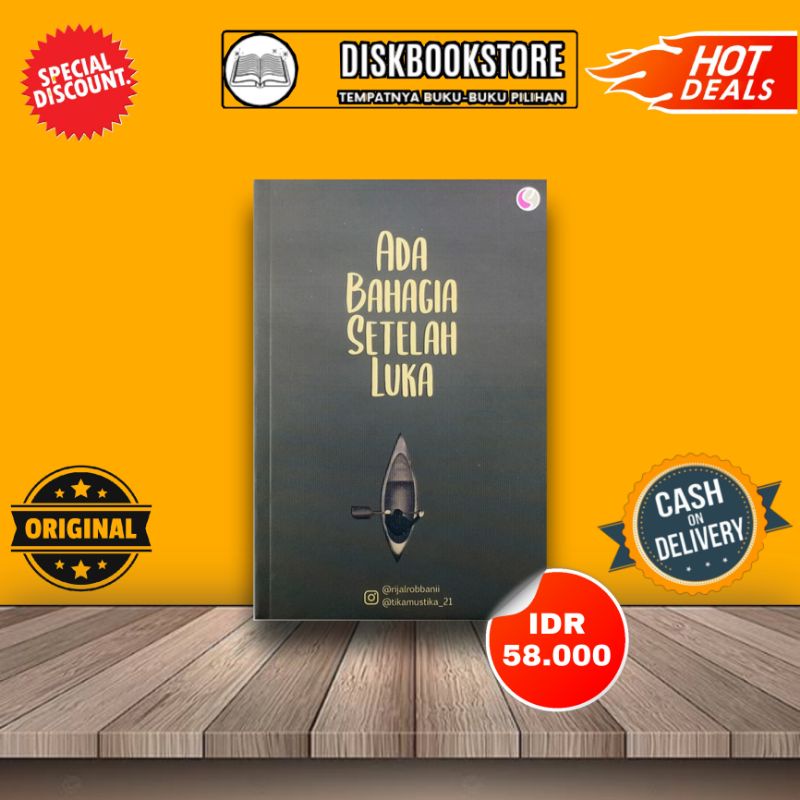 BUKU MOTIVASI ISLAM ADA BAHAGIA SETELAH LUKA