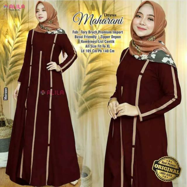 gamis sahila/maharani