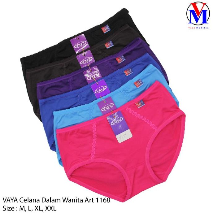 Vaya Celana Dalam Wanita Art 1168 (6 Pcs)