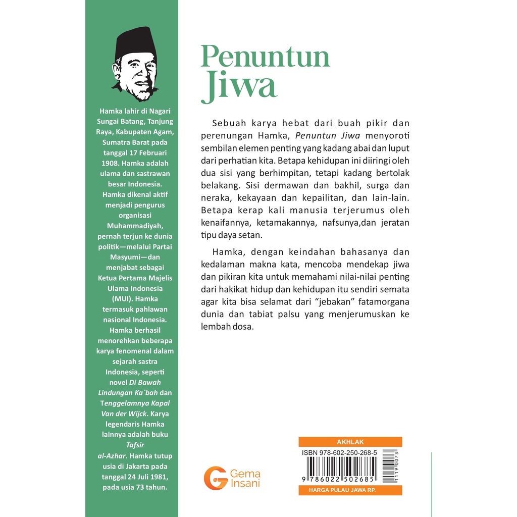 Buku Penuntun Jiwa - Buya Hamka - Gema Insani 100% Original