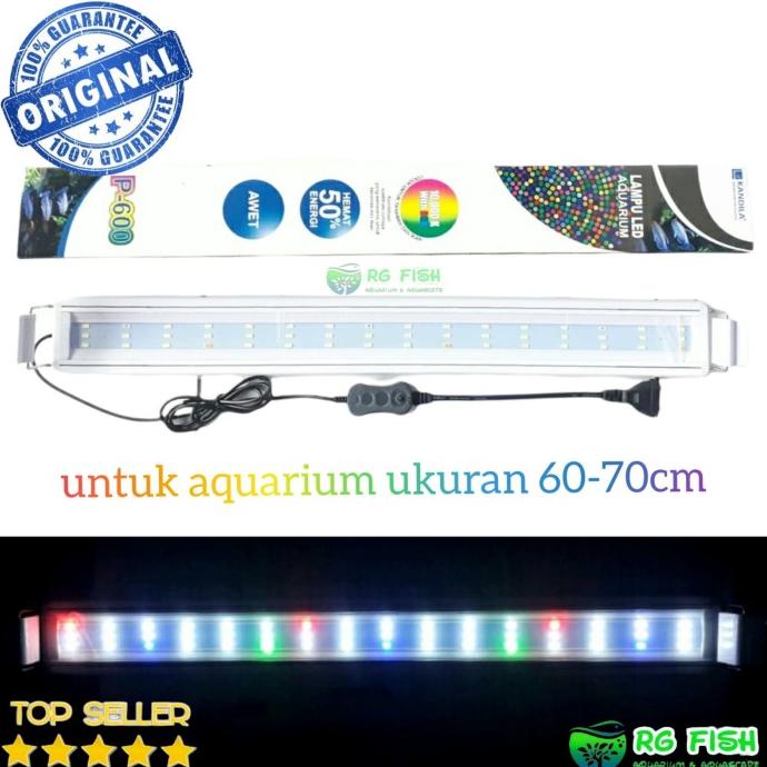 lampu akuarium kandila P600 led aquarium aquascape 60cm-80cm