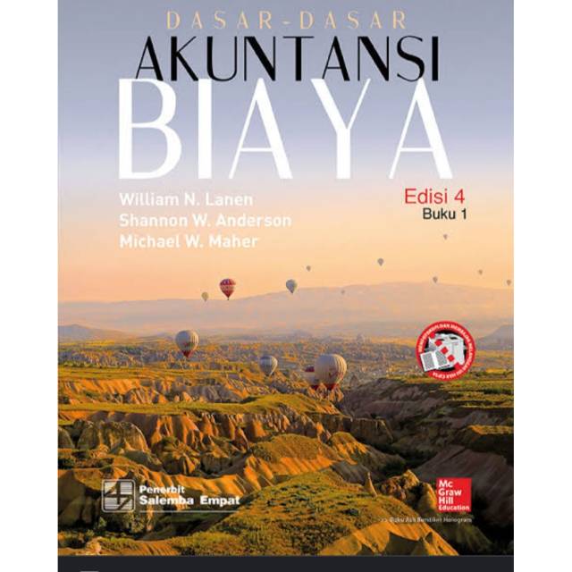 

Dasar - dasar Akuntansi Biaya Buku 1 edisi 4 by Willliam n Lanen