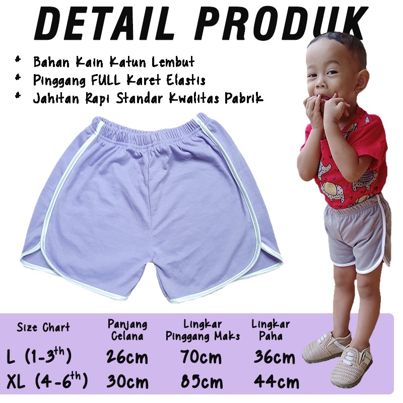 HOTPANT ANAK CELANA PENDEK ANAK CELANA ANAK HOT PANTS ANAK CELANA SANTAI ANAK CELANA KOLOR ANAK