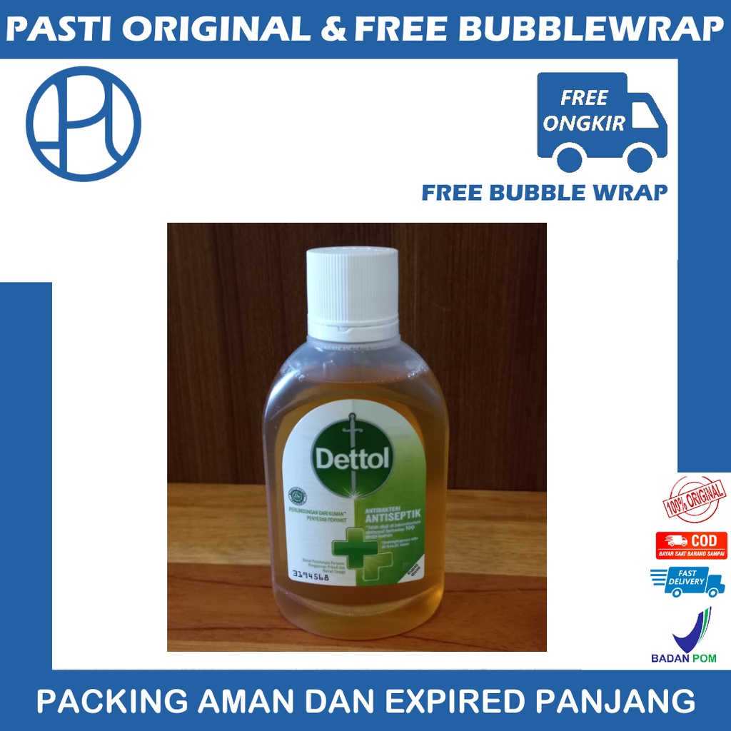 DETTOL ANTISEPTIK CAIR BERBAGAI UKURAN 45ML 95ML 245ML