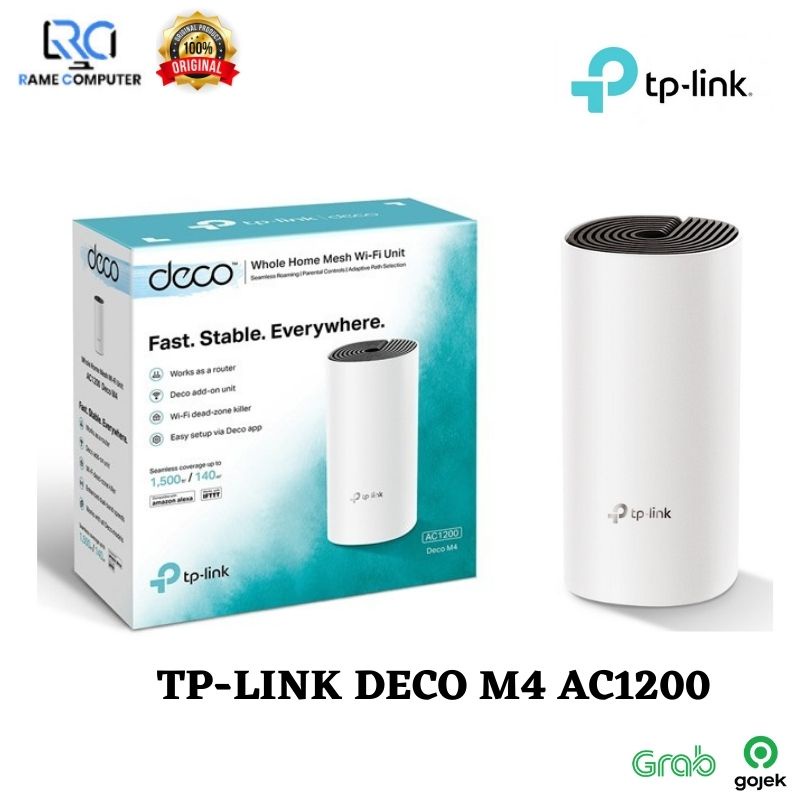 TP-LINK DECO M4 ISI 1 PC (1-PACK) AC1200 Whole-Home Mesh Wi-Fi System