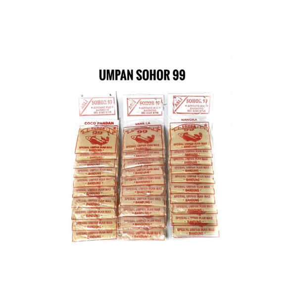 Umpan Bintang Mas Sohor 99
