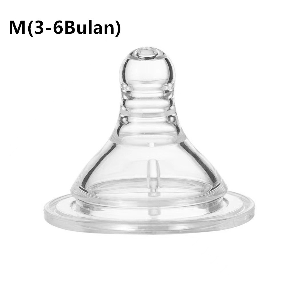 MOMMYCARE Dot bayi / Empeng bayi wide neck bahan silikon-#A54 M(3-6Bulan)