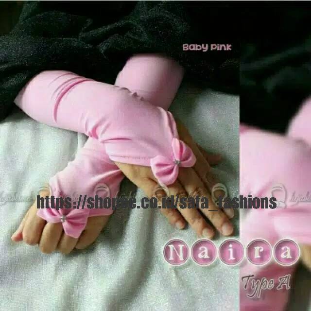 Handsock Pita Cincin/ Manset Muslim Pita Cincin Cantik / Handsock Cincin Combi Pita Cantik