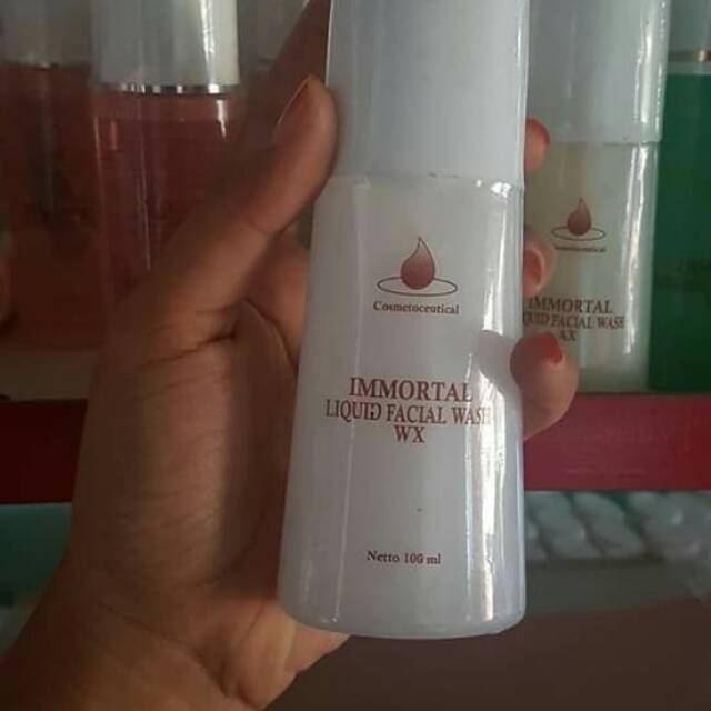 Immortal liquid facial wash wx