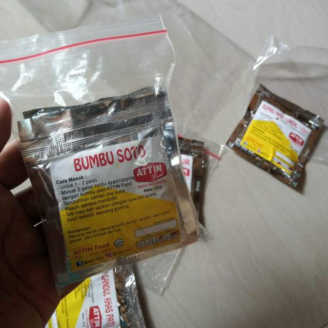 

Bumbu soto khas pati