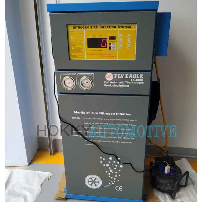 mesin nitrogen fly eagle FS4000 motor dan mobil / nitrogen generator