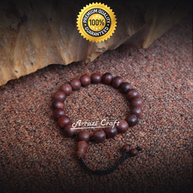 Gelang Tangan Pria Wanita Keren Kayu Galih Nagasari ASLI Cirebon Original Super Terbaik