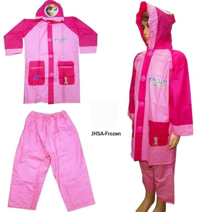 Jual Jas Hujan Anak Model Setelan Karakter Frozen (Jhsa-Frozen) - M Forumplaza | Shopee Indonesia