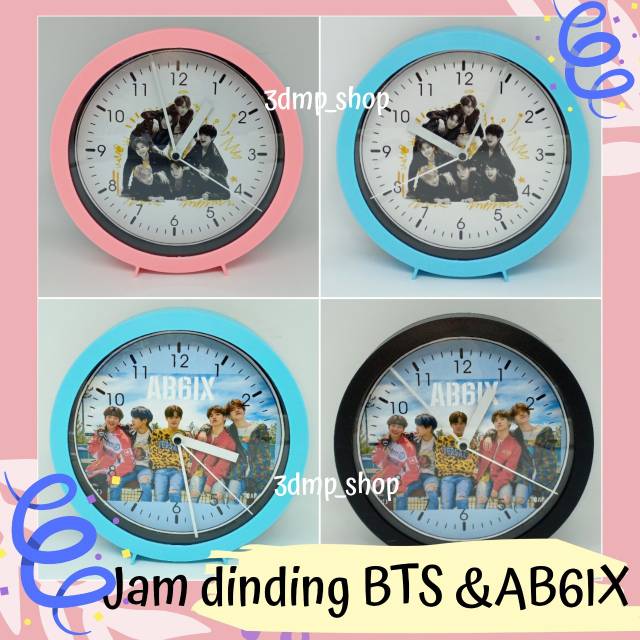 Jam dinding meja BTS World Most7 Summer album