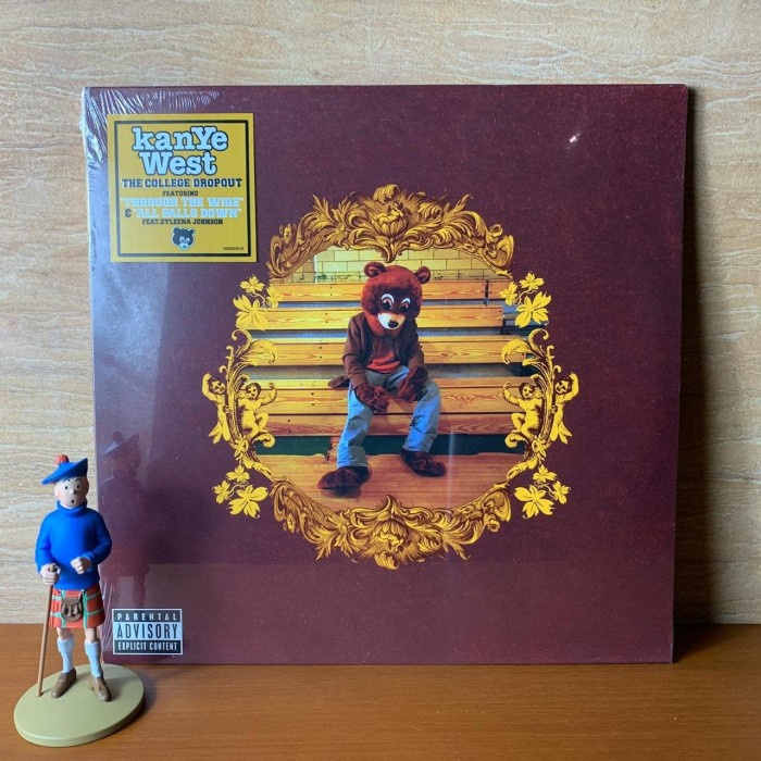 PIRINGAN HITAM / VINYL KANYE WEST - COLLEGE DROPOUT