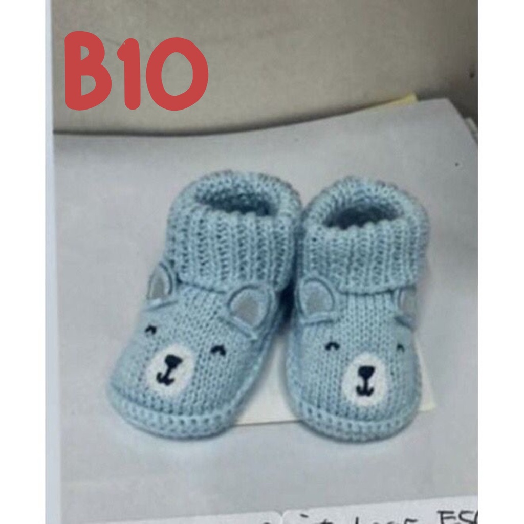 1 Psg Kaos Kaki Rajut Bayi Tebal Hangat dan Nyaman 0-3 Bulan / Newborn