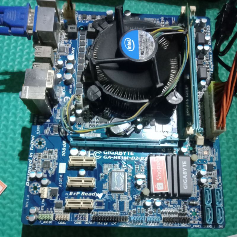 Modherboot H61 Gigabyte CORE I3 NORMAL
