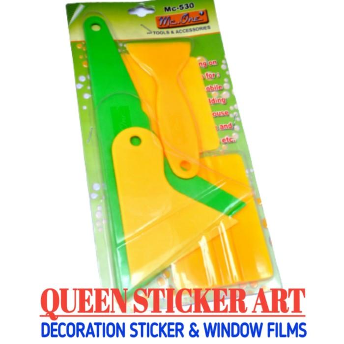 Tool Set / Rakel Set Alat Pasang Stiker, Stiker Kaca & Kaca Film