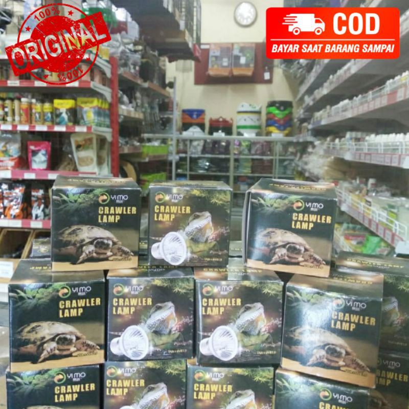 Lampu UVA UVB pengganti Sinar Matahari Untuk Reptil Anakan Burung