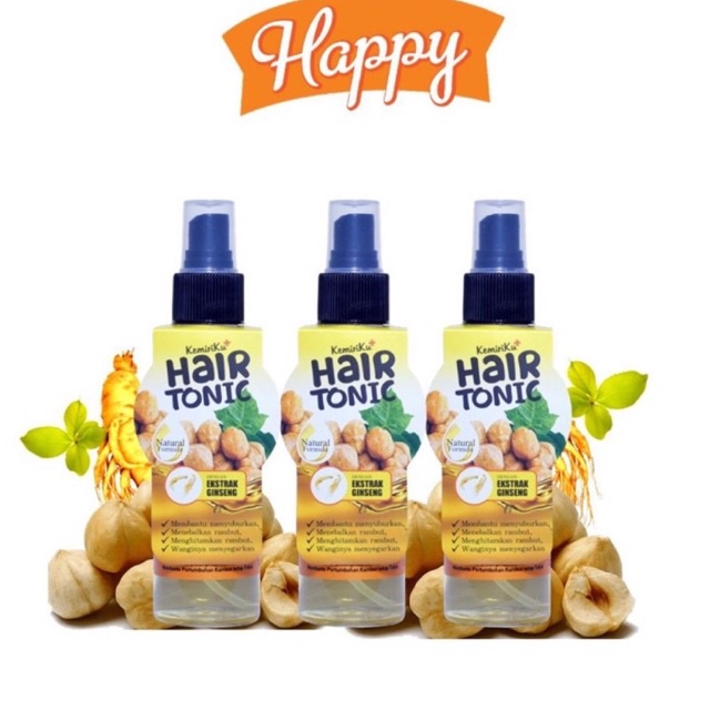 Hair tonic happy kemiriku 125 ml