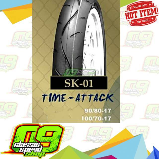 Paket Ban SK 01 uk 100 / 70 vs 90 / 80  R 17// BAN LUAR SK01 100-70 SET 90-80