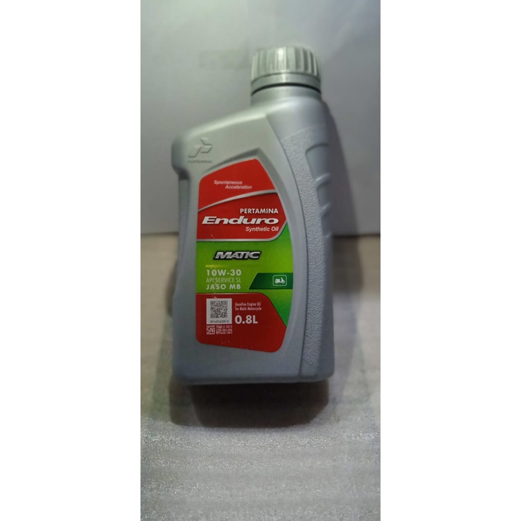 Oli Mesin Motor Matic, Pertamina Enduro Matic 0,8 Liter