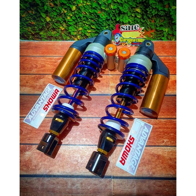 Shockbreaker Showa Advantage CNC Stell Klik Tabung Atas Ukuran 360Mm Xmax PCX 150 Lokal ADV Forza.