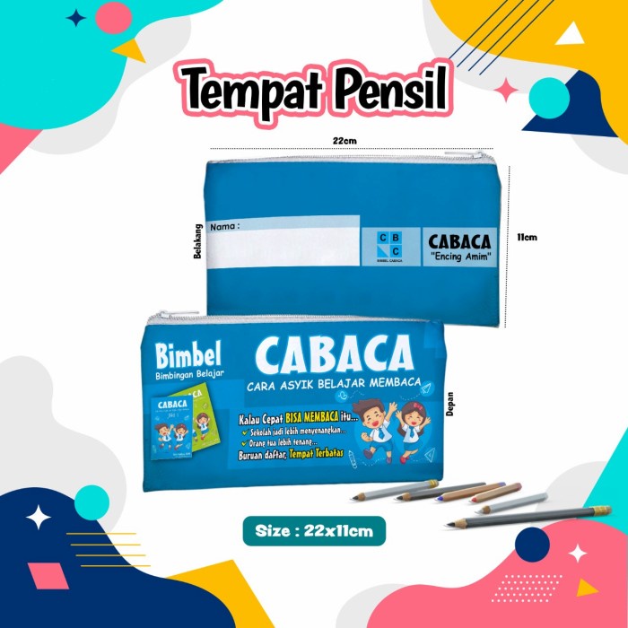 

CUSTOM Tempat Pensil Pouch Mode, Murah Design Karakter Gambar Bebas.